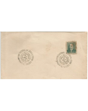 1955 ENVELOPE  VI CONGRESSO NACIONAL DE JORNALISTAS MG 12 SET 55 - 10.945